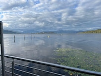 From our room looking out over Loch Lomomd