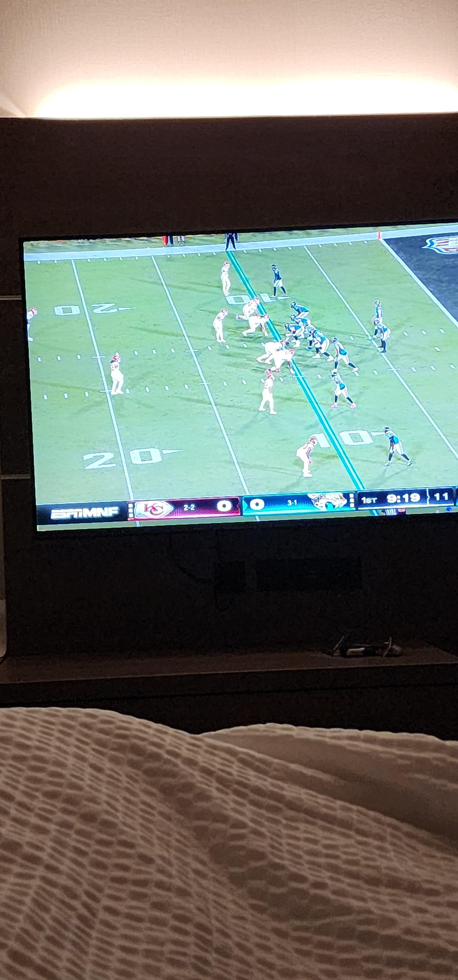 Big TV! I like that. 