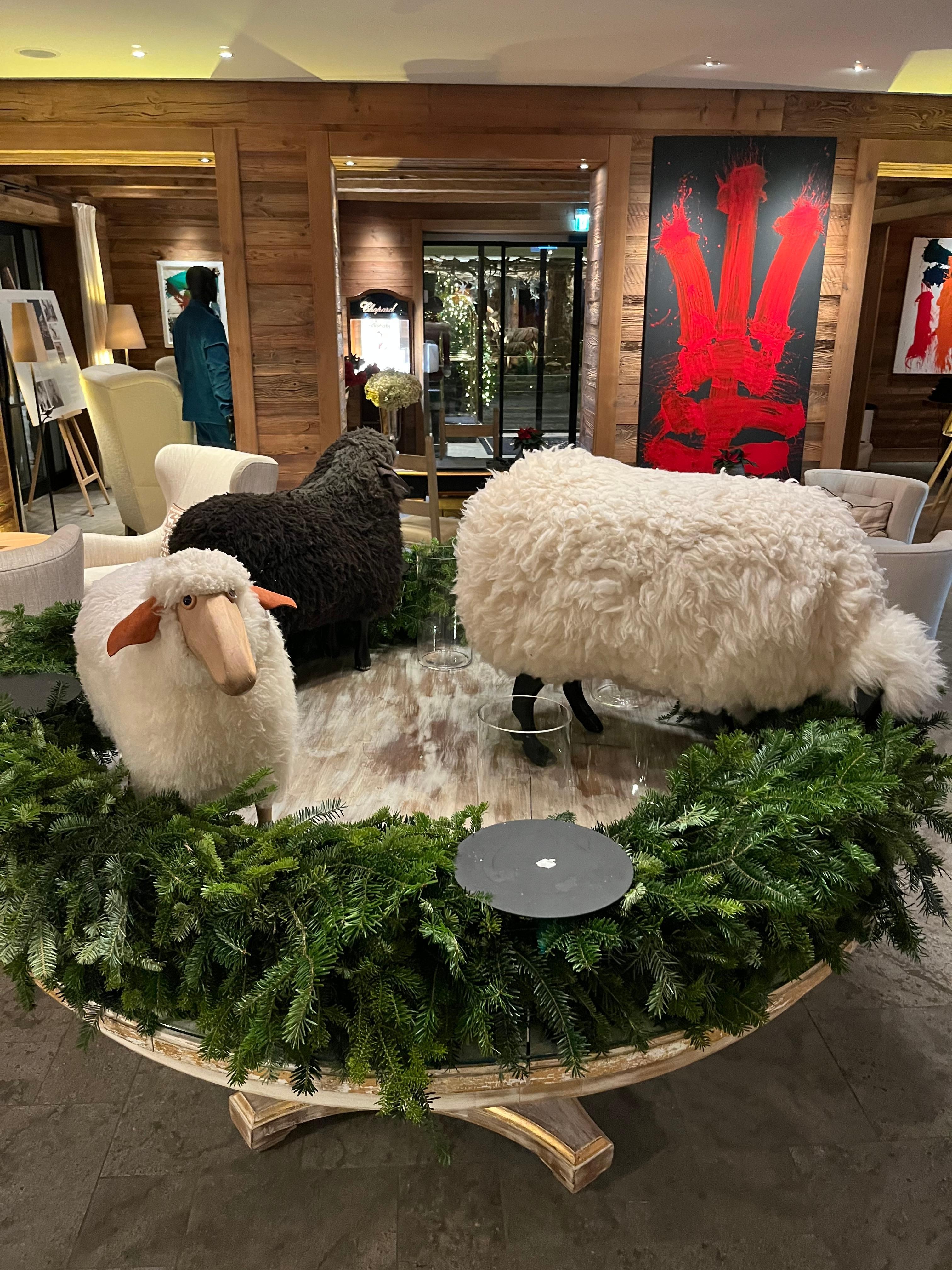 Adventskranz in Vorbereitung 