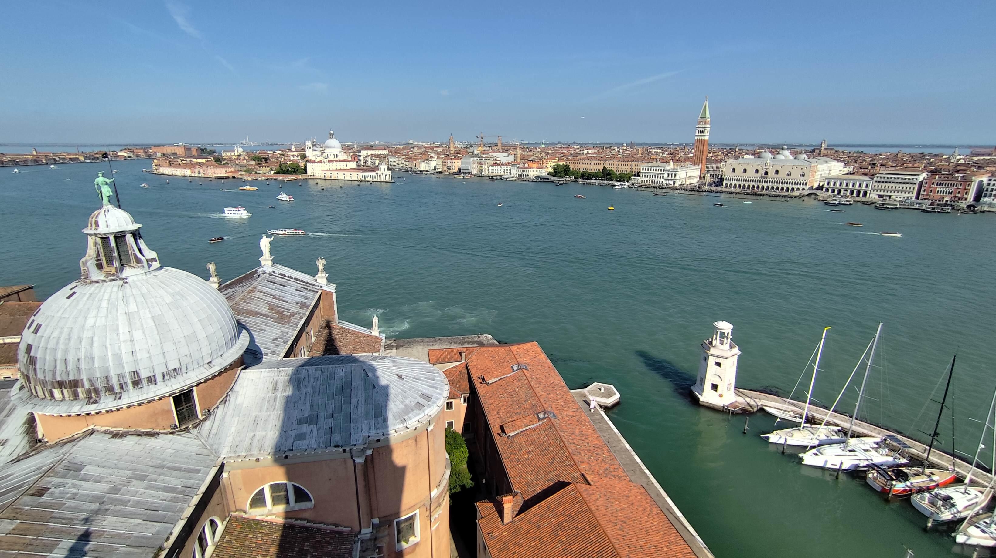 Vue du Campanile de San Giorgio Maggiore