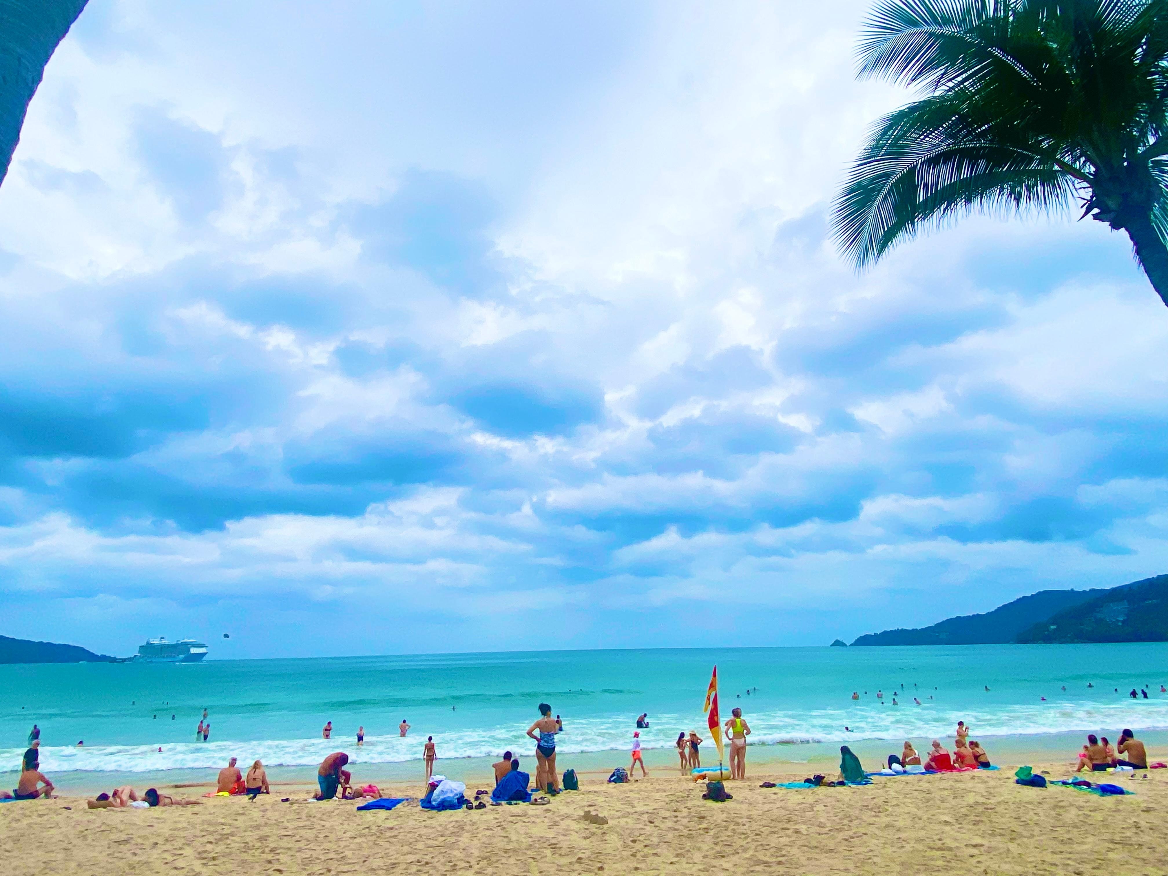 White Sandy Patong Beach 