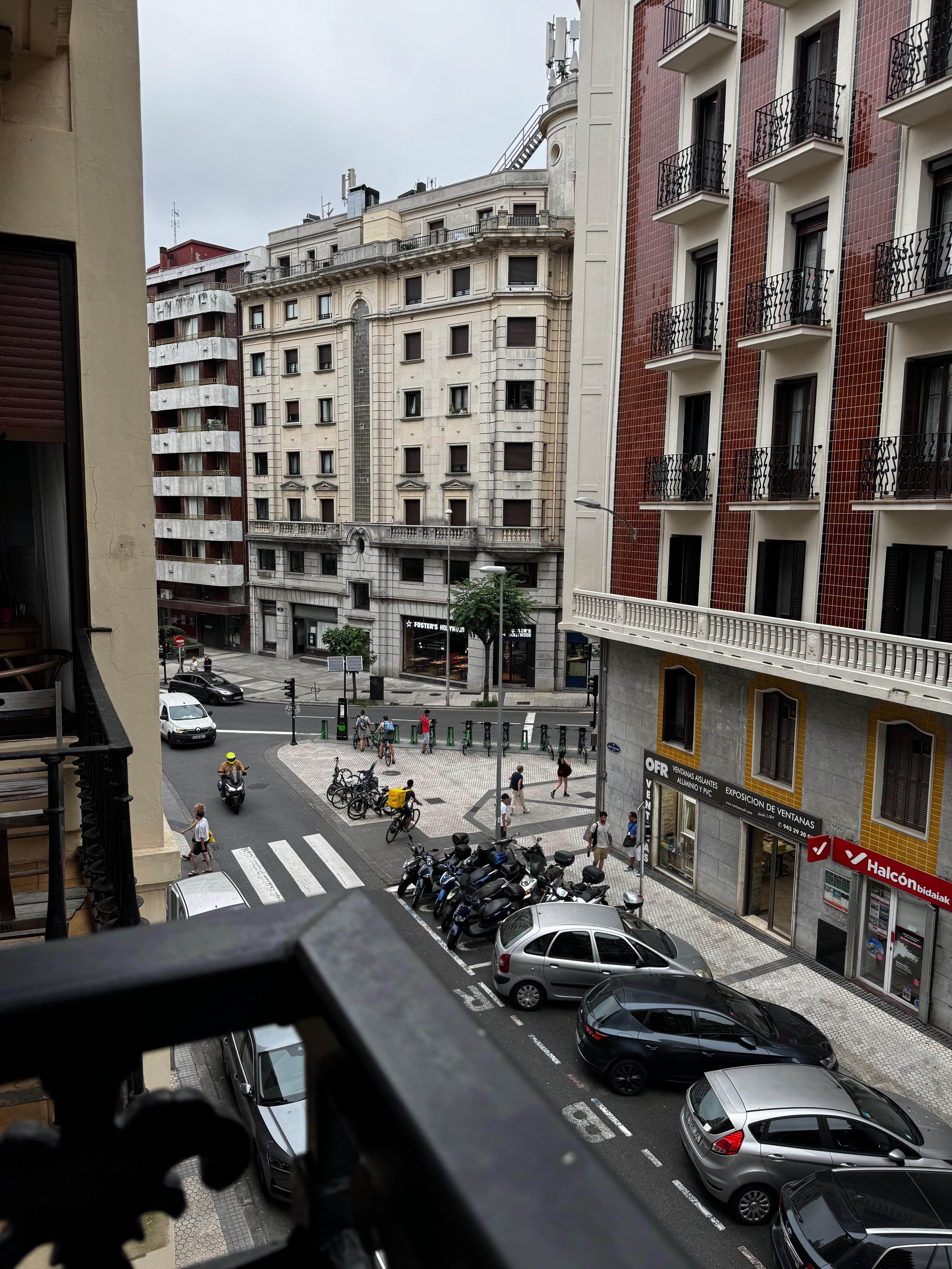 Looking left from front balconu