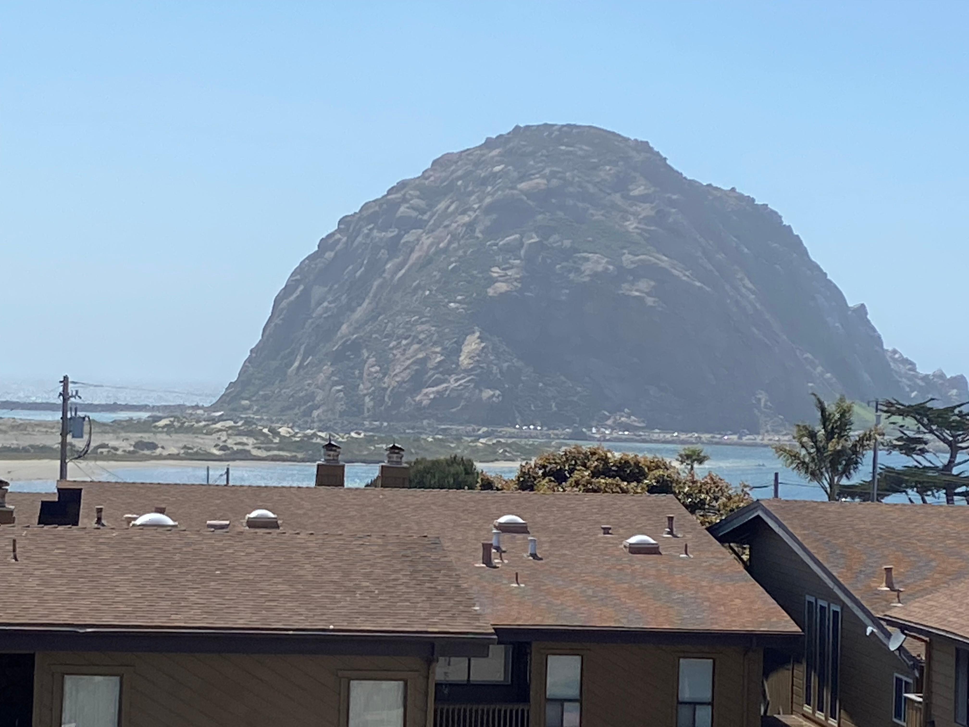 View from our balcony.