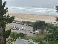 Parking lot for State Park
