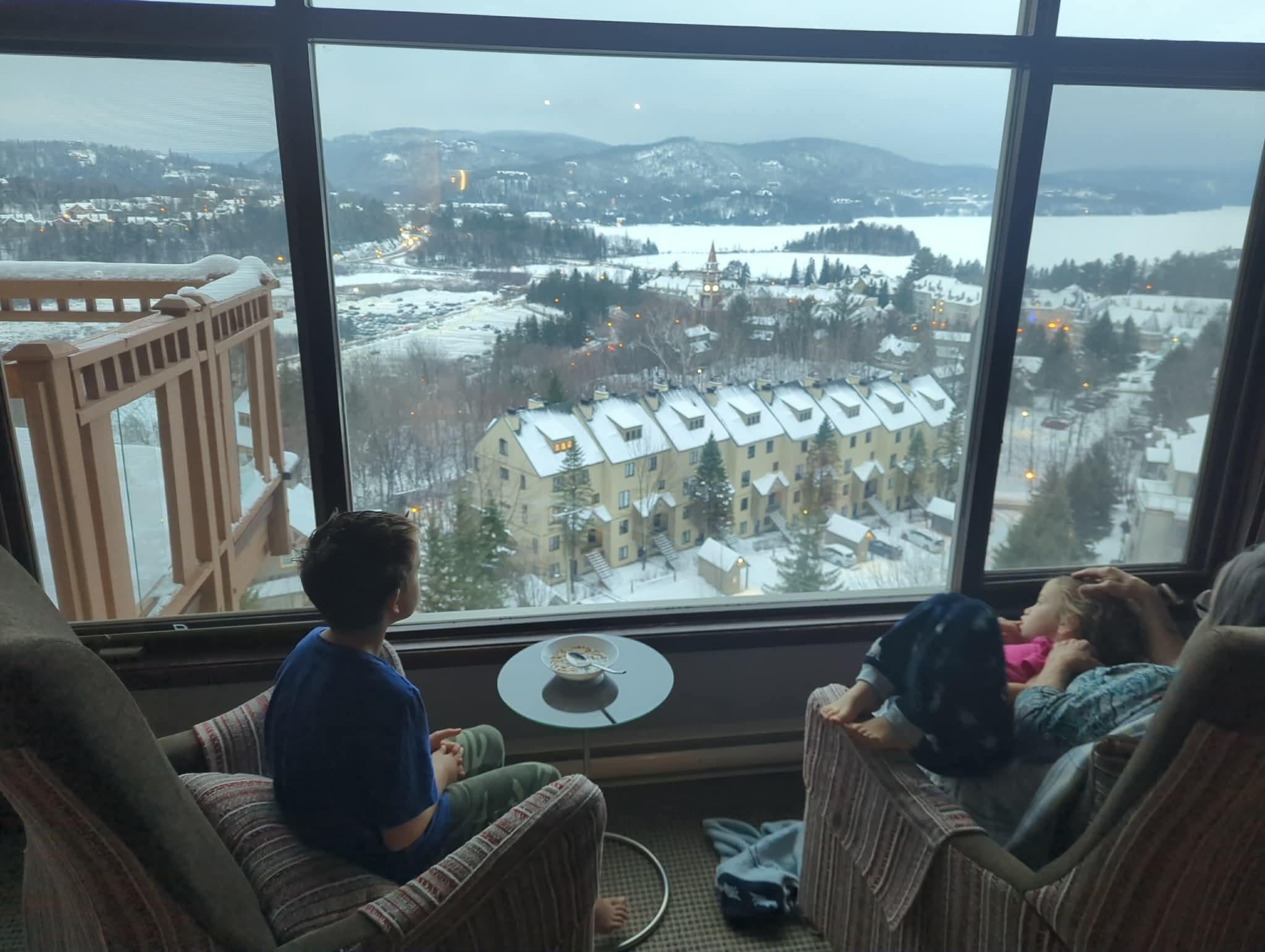 Very relaxing after a day in the snow.