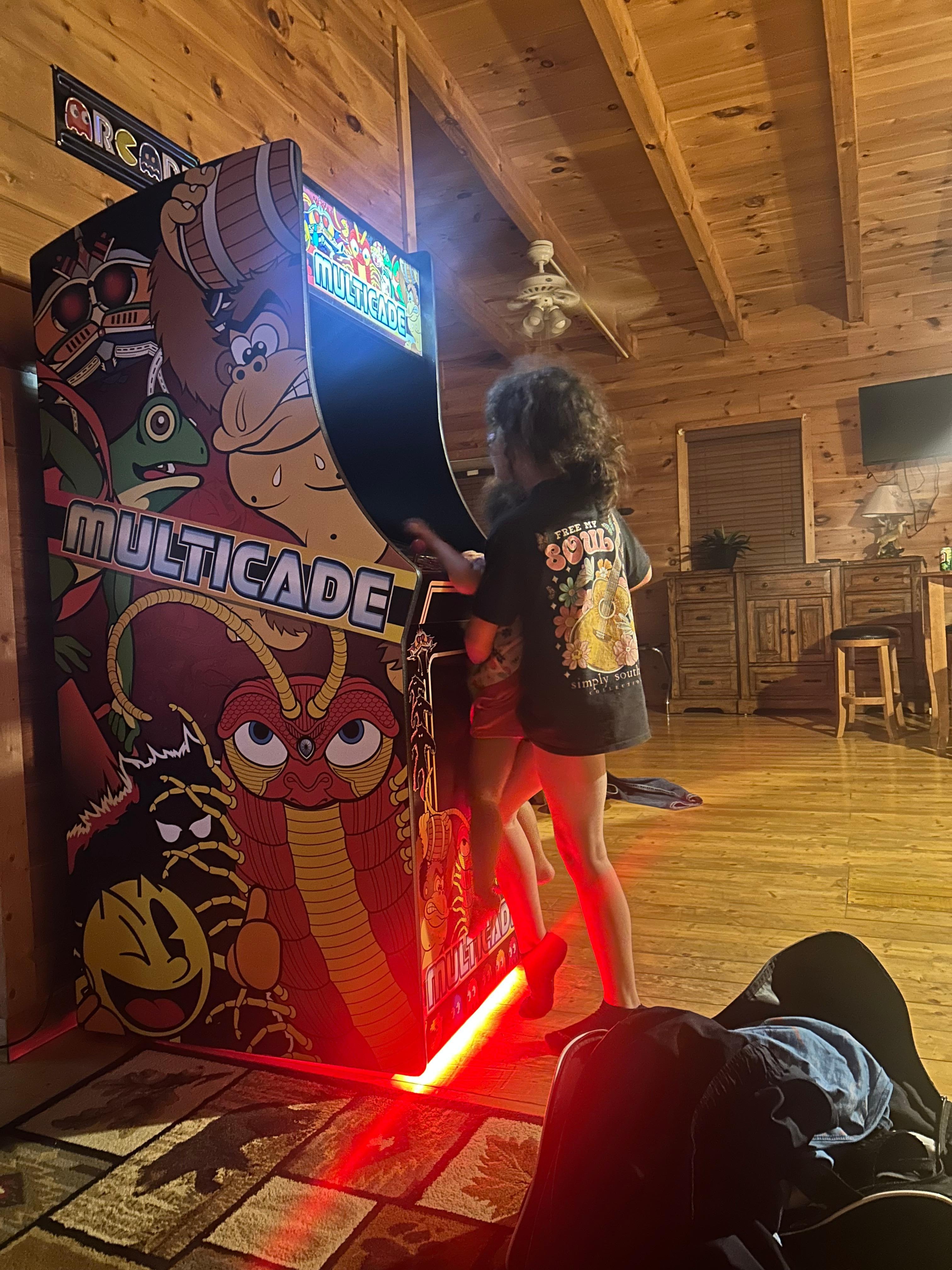 Loved this swinging chair! 