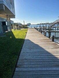 Nice place to watch boat traffic