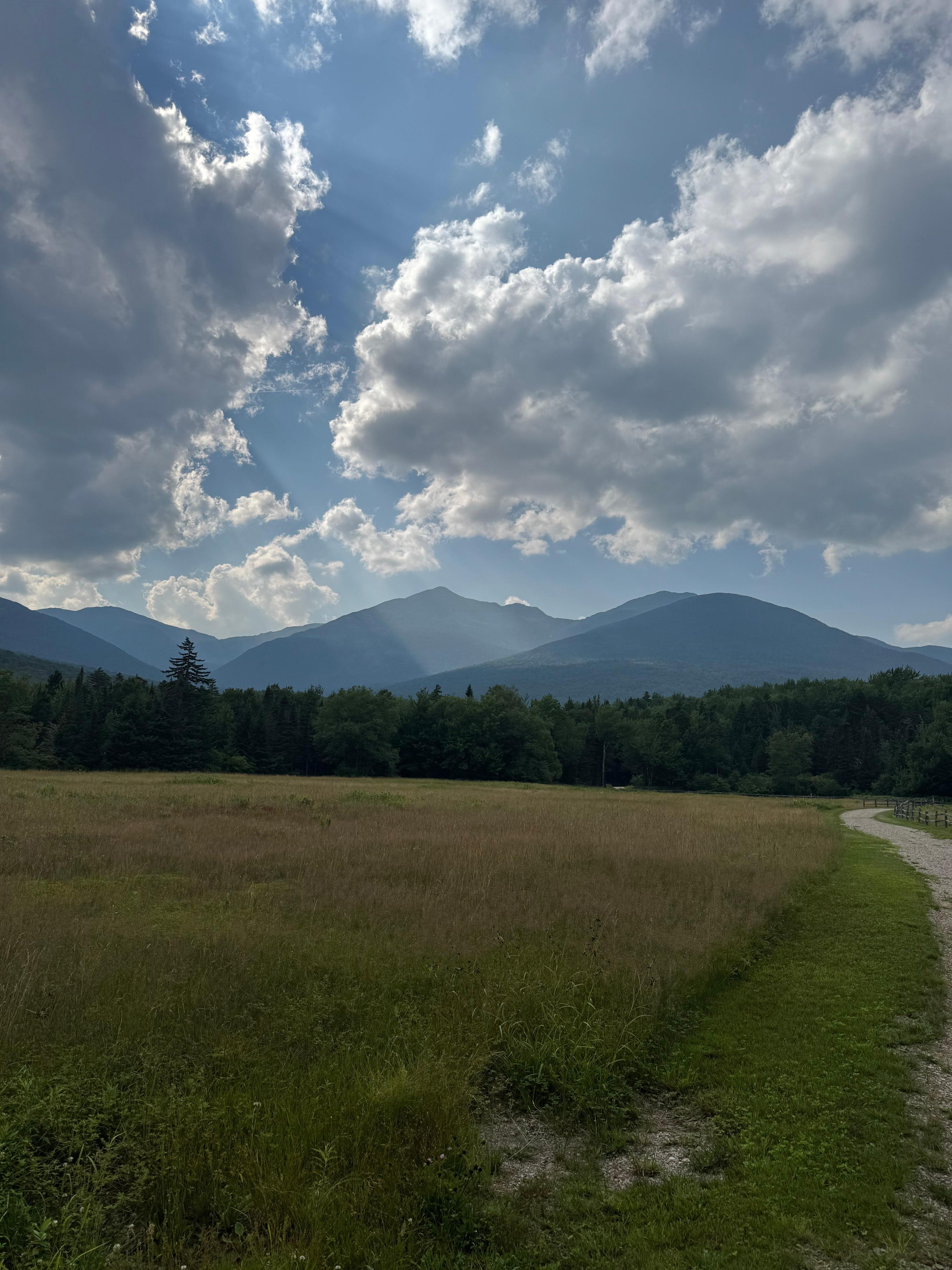 āView from trail next to propertyā