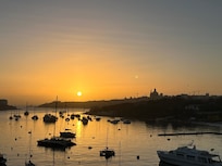 Sunrise from the balcony