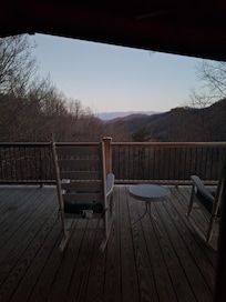 First morning of our stay.