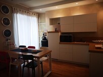 Access to a kitchen.. Really useful to keep our water bottles chilled.