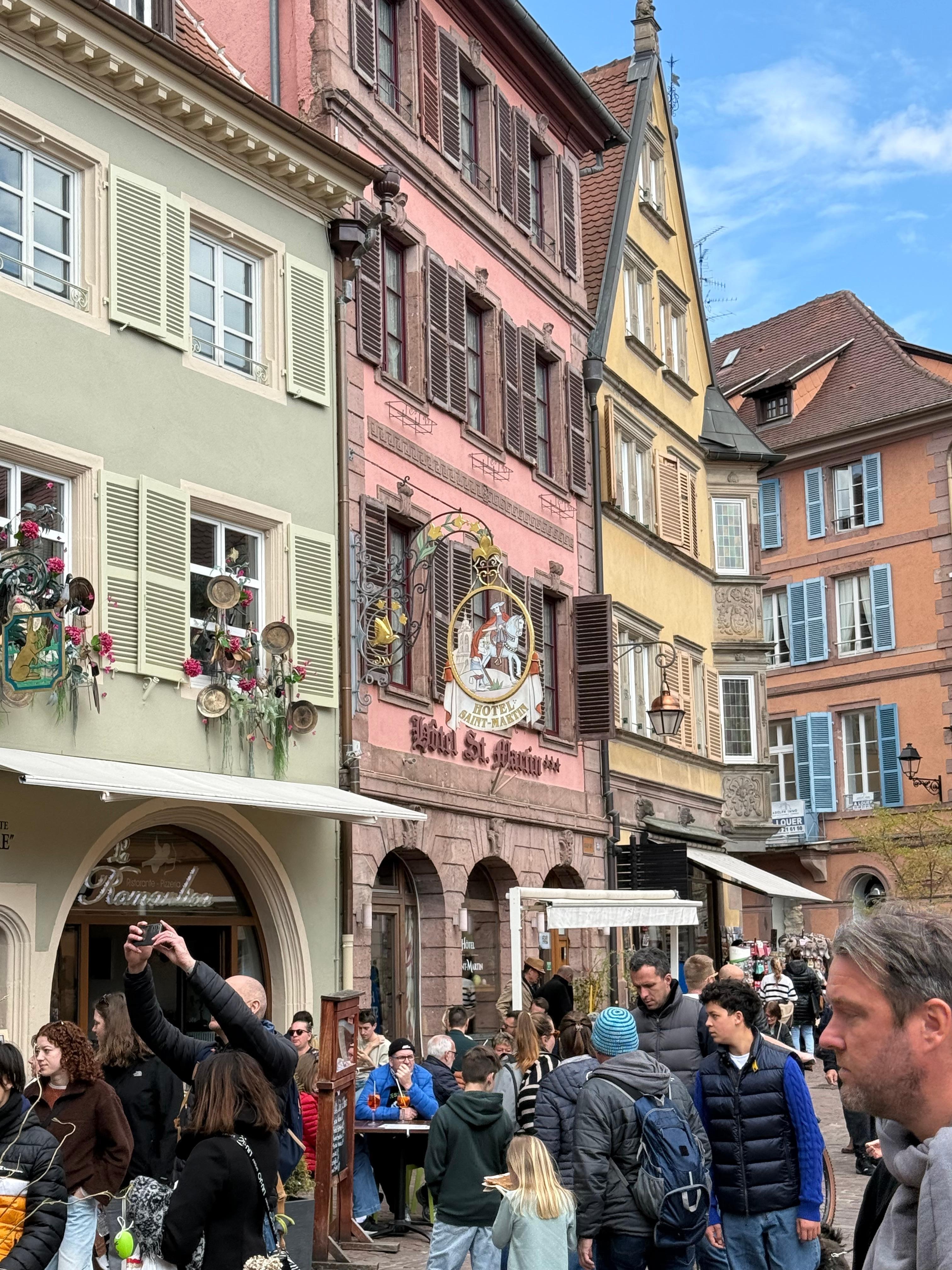 The front of the hotel