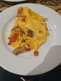 Kahvaltıda omlet istemiştim :)