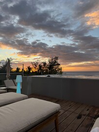 Moment détente en regardant le coucher soleil ☀️