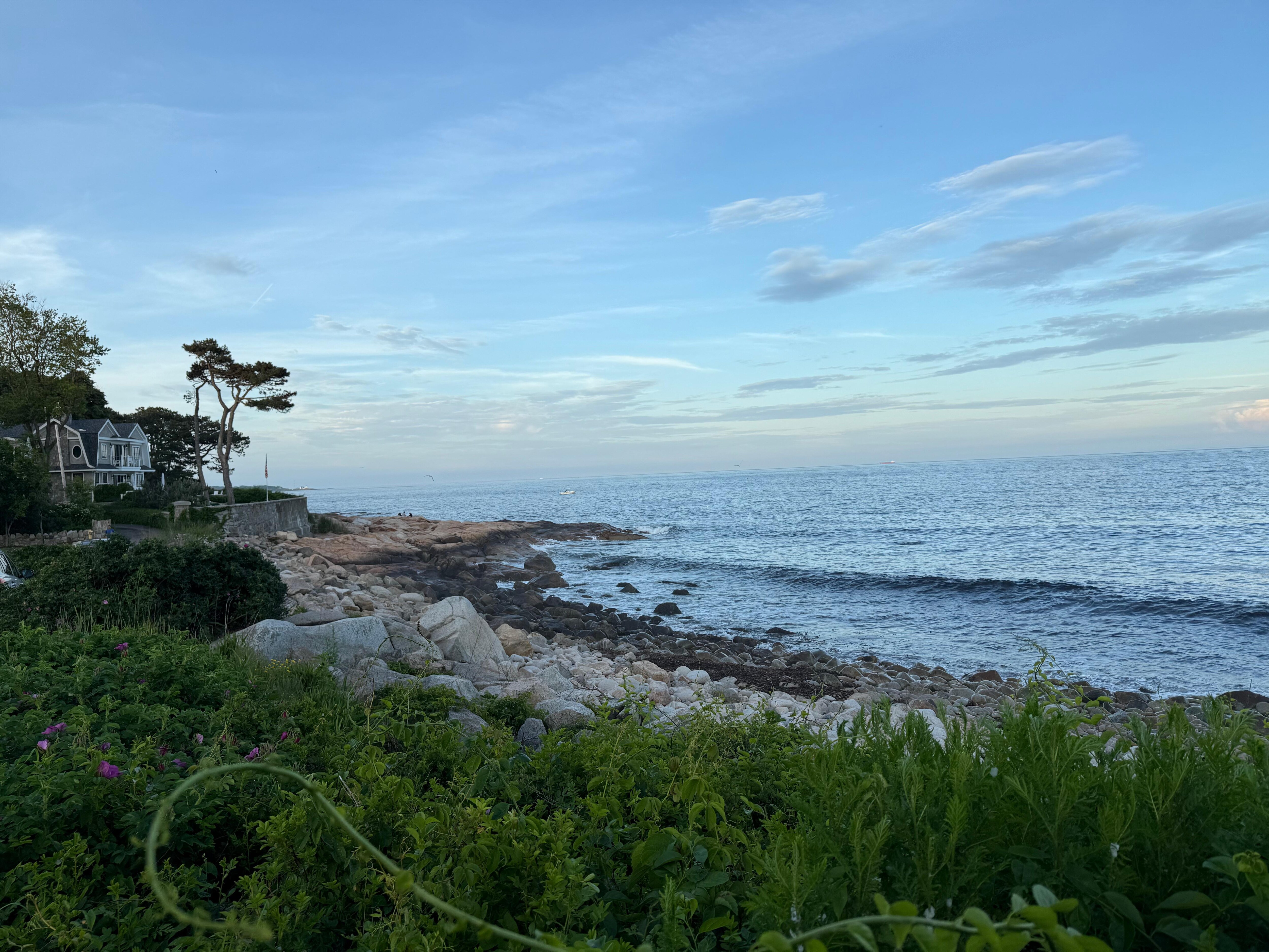 Loved walking along the coast
