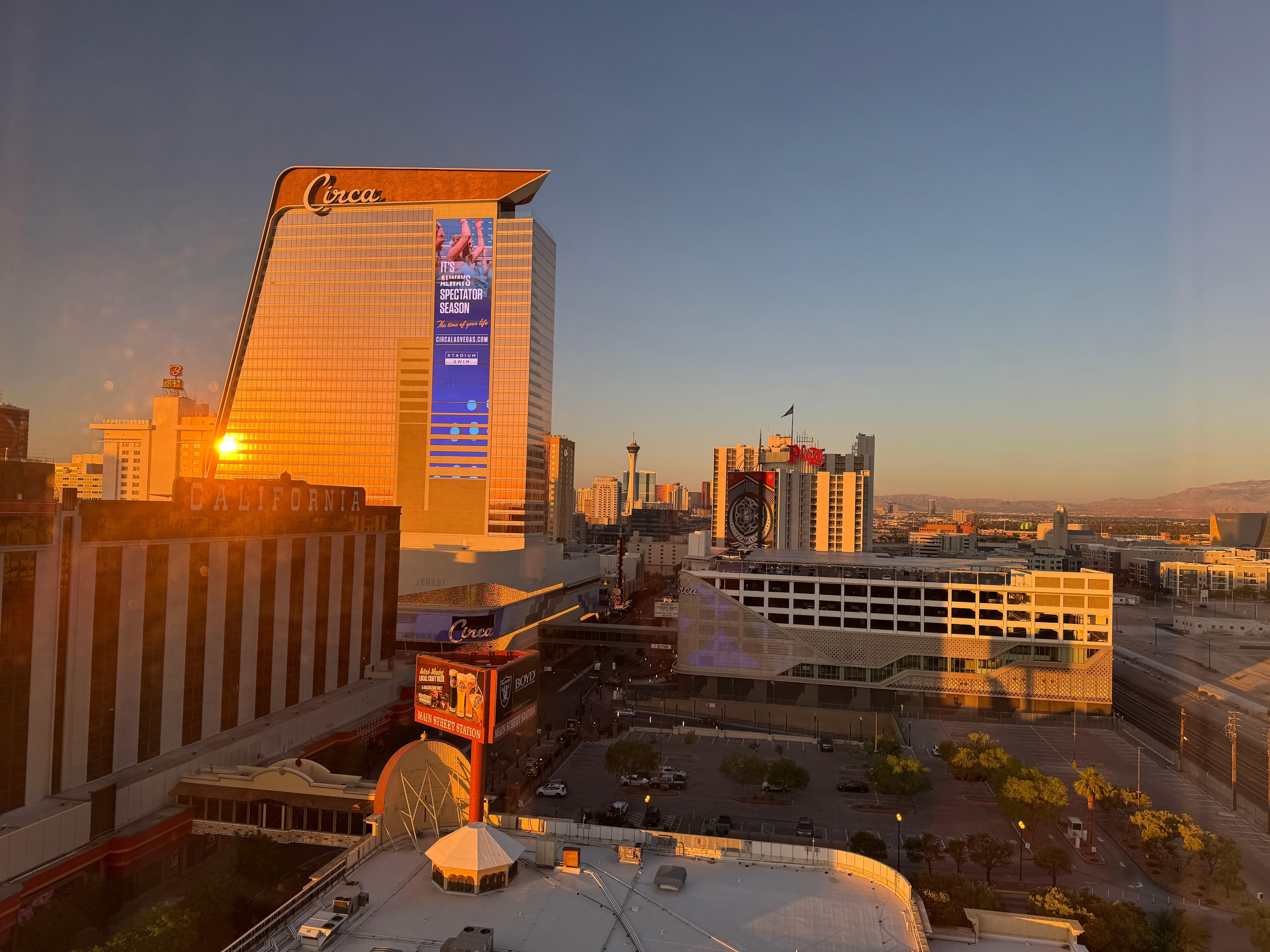 The view from our room