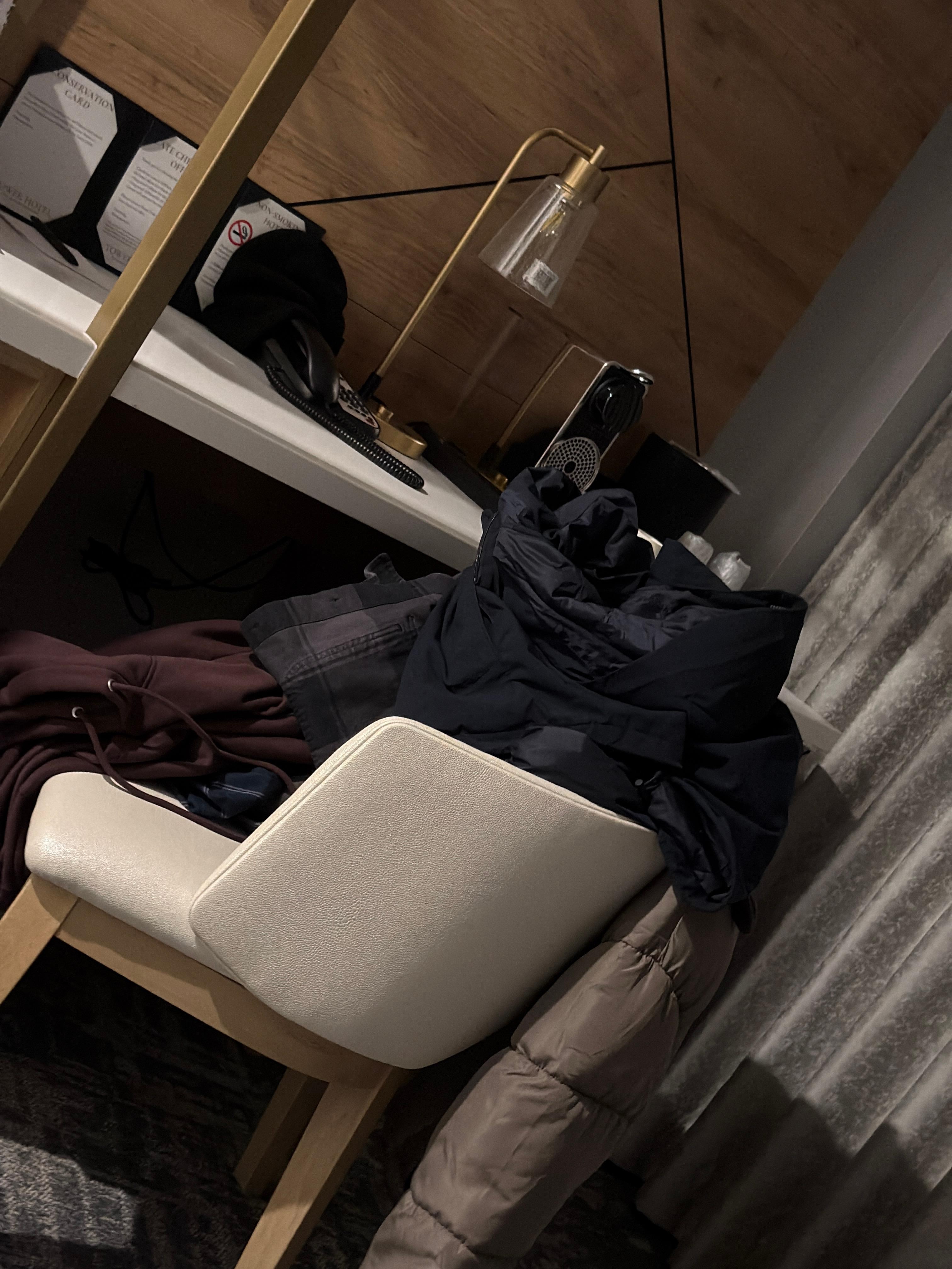 Not have a decent closet 