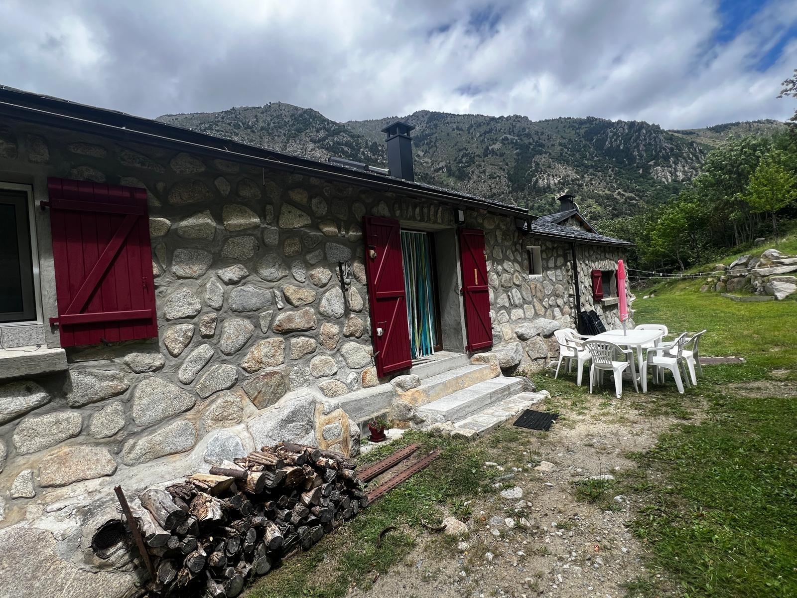 Entrée de la propriété 