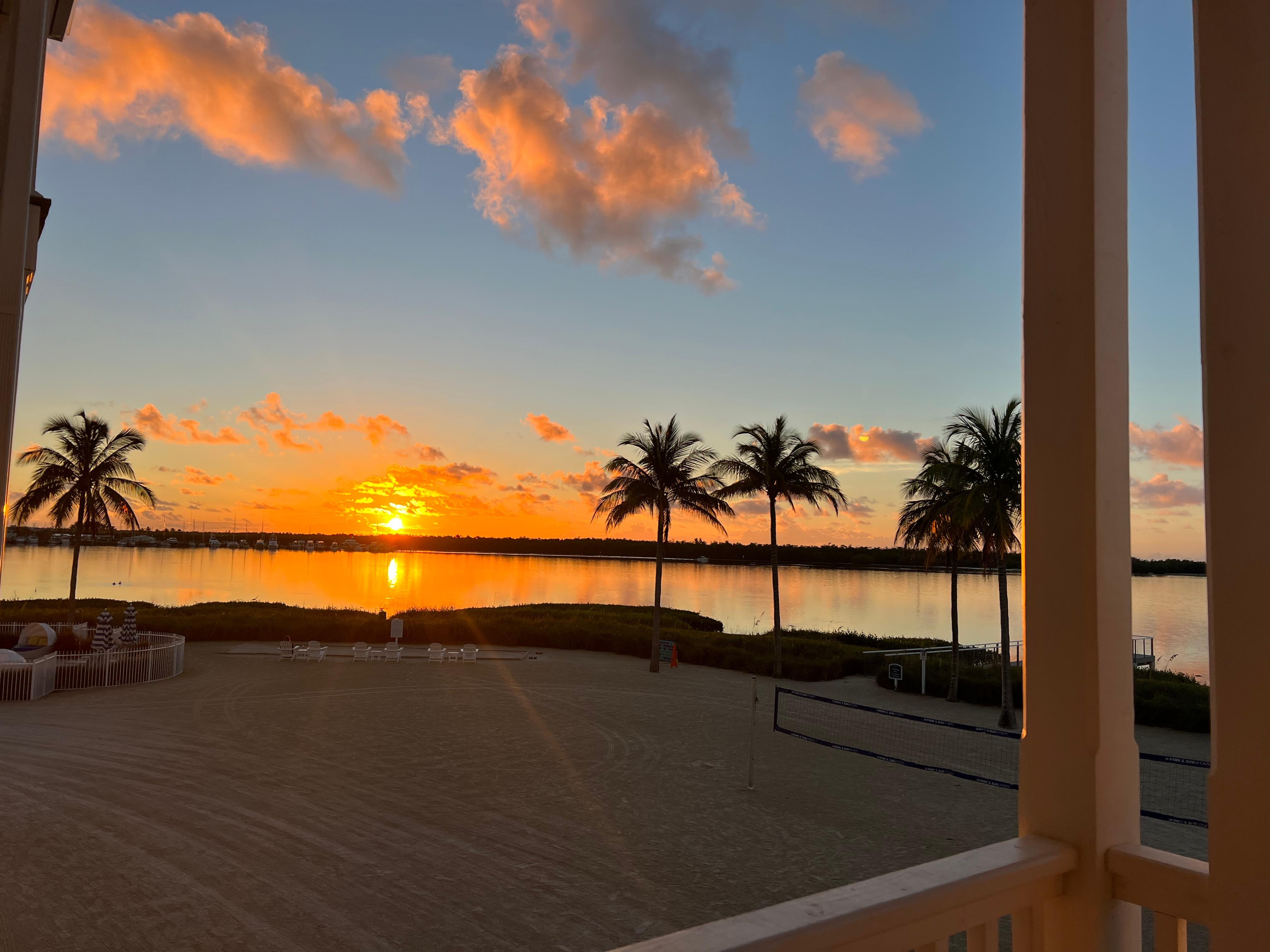 Sunrise.