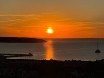Sunset from property