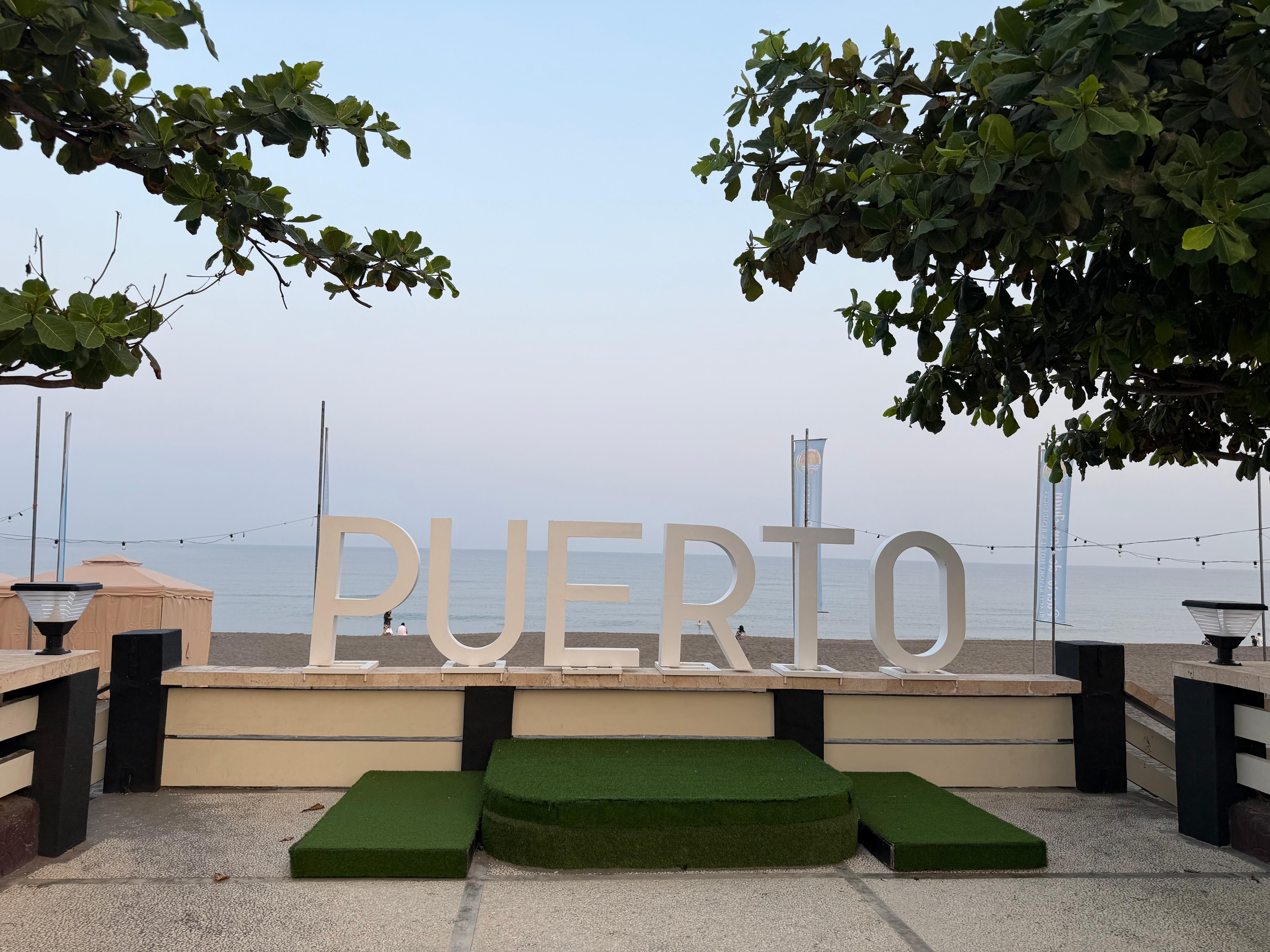 Entrance to the beach