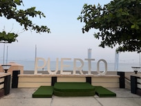 Entrance to the beach