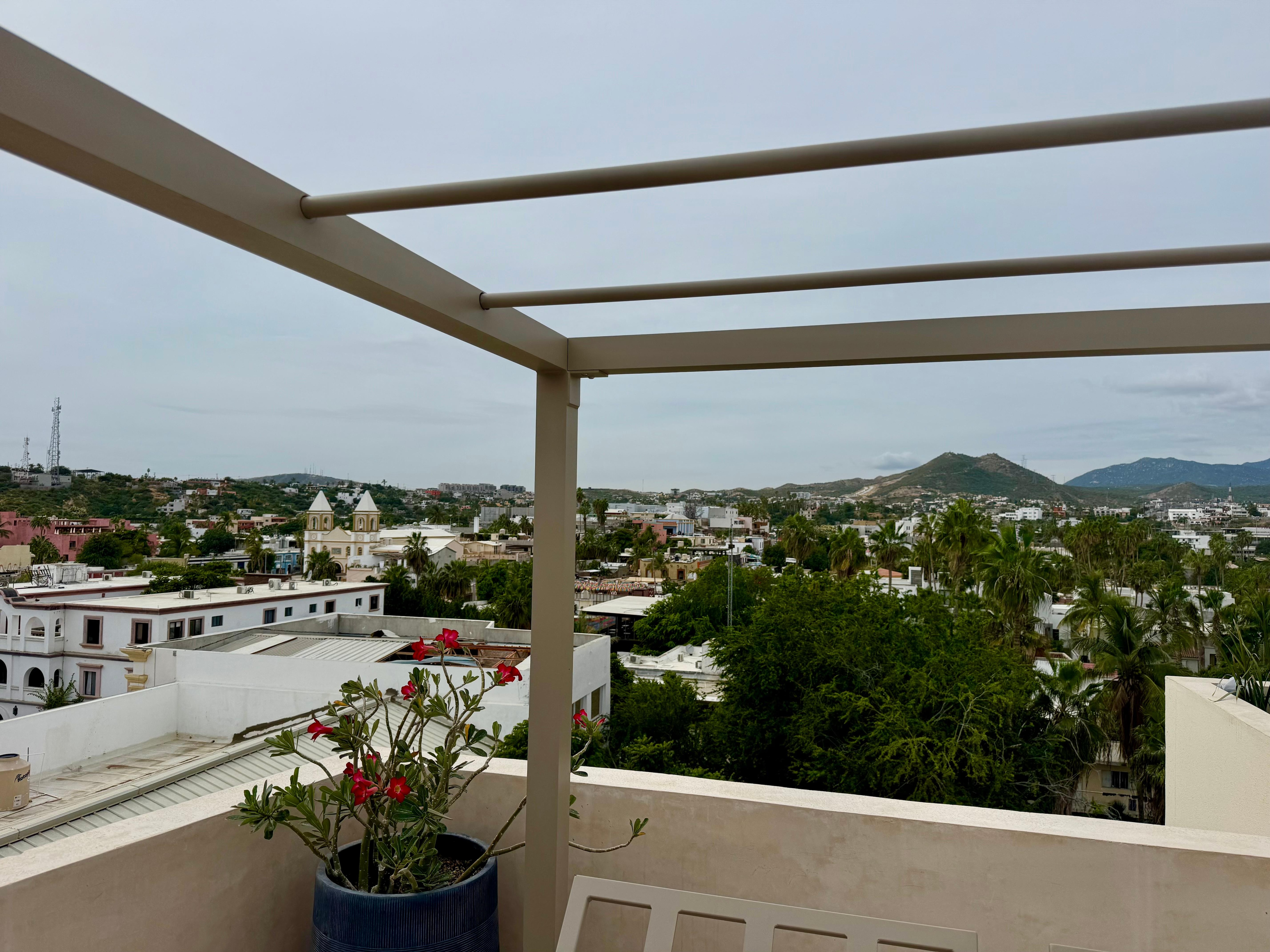 Gorgeous view from rooftop pool!