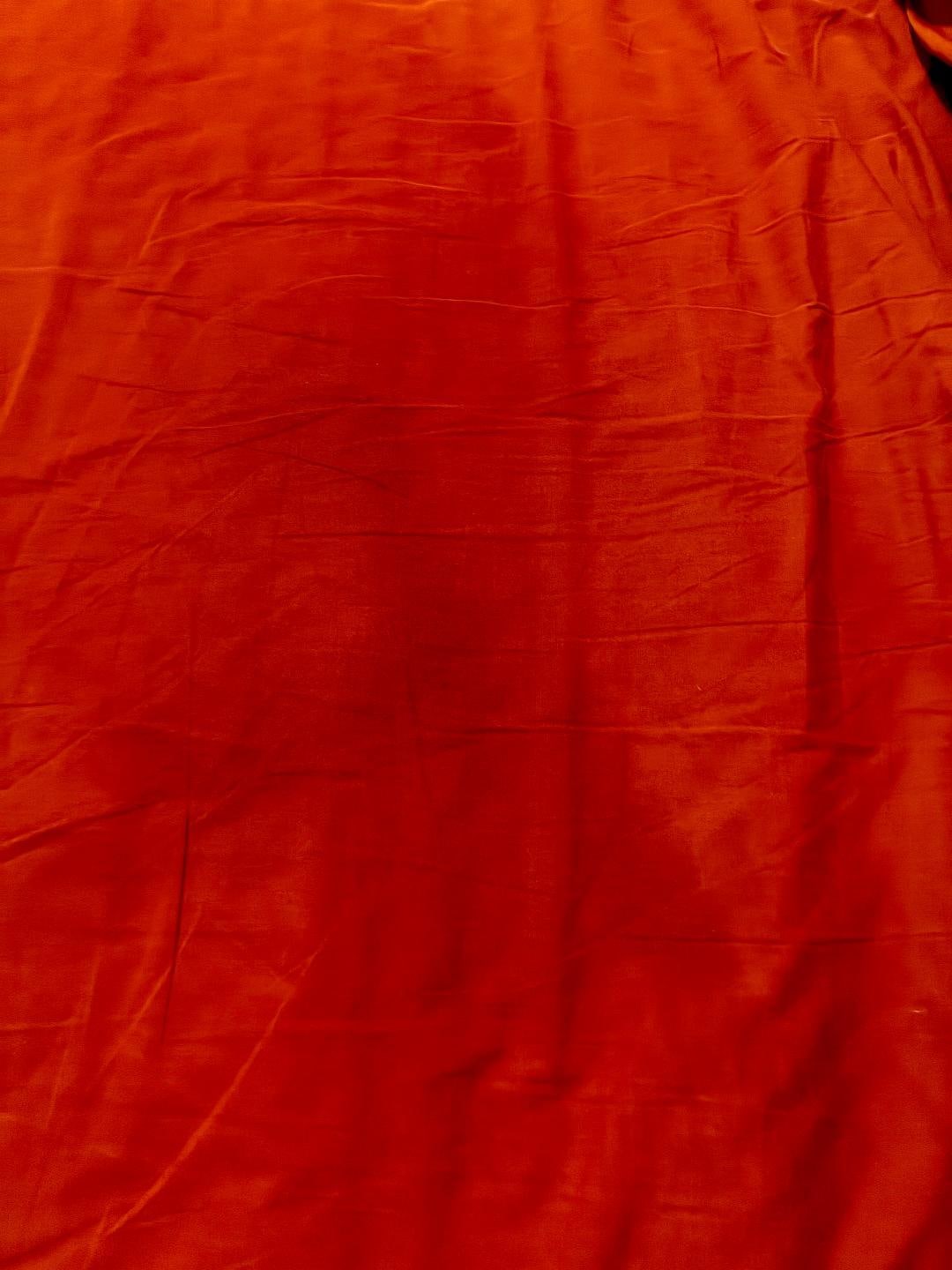 Stained sheet in primary bedroom