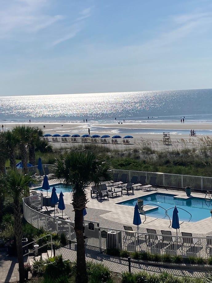 This is the view from the balcony.  Simply gorgeous!