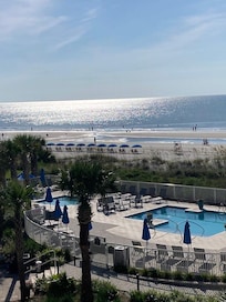 This is the view from the balcony. Simply gorgeous!