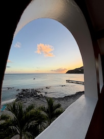 View from our balcony