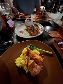 Dinner at Saffron