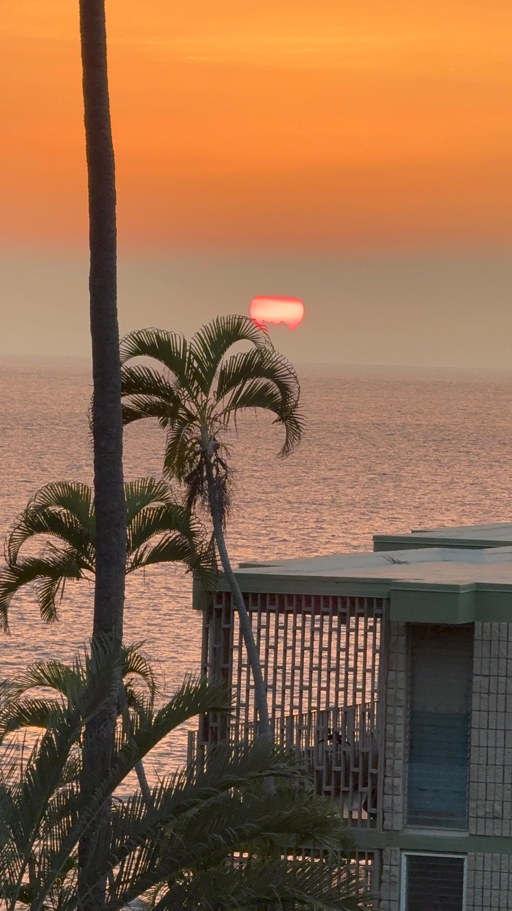 Sunsets were spectacilar