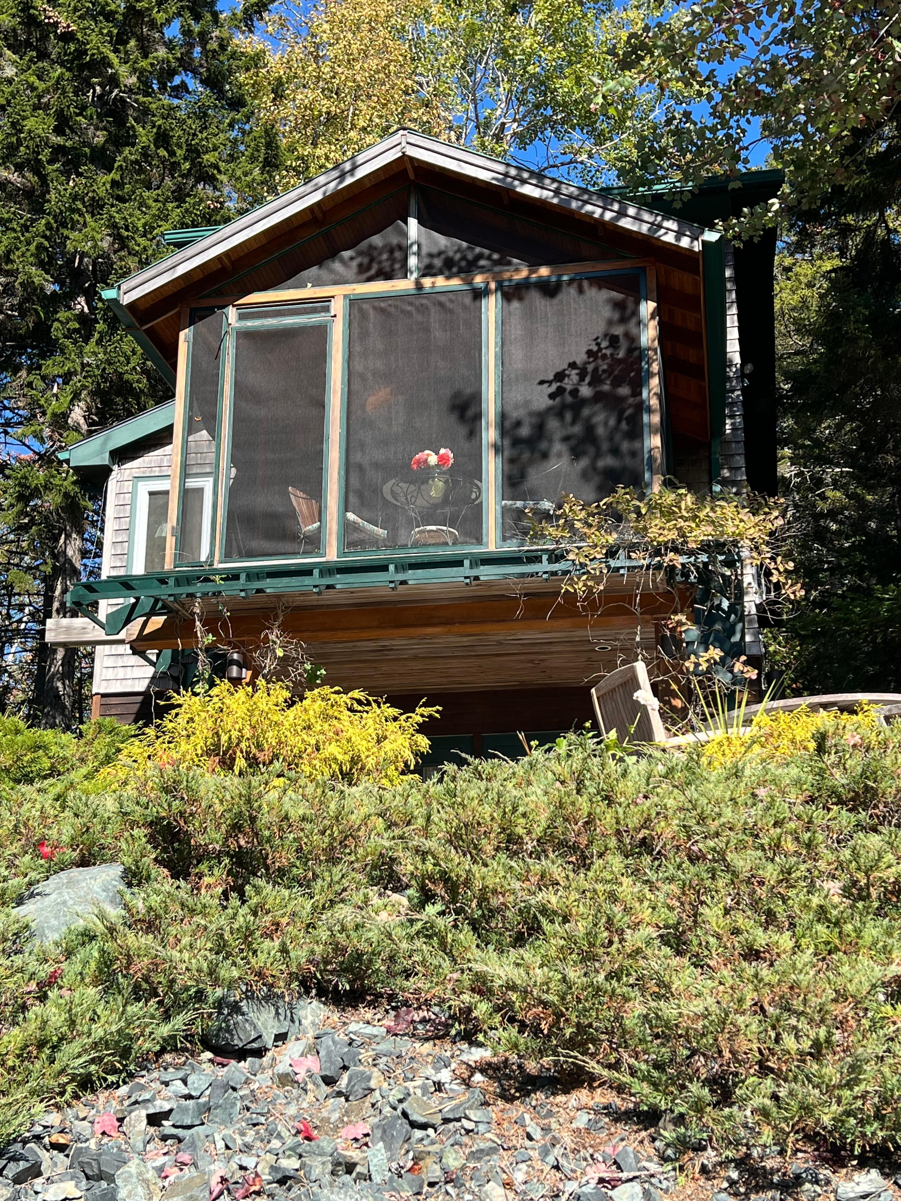 View from waterfront. 