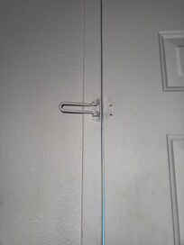 Missing Secondary Door Latch