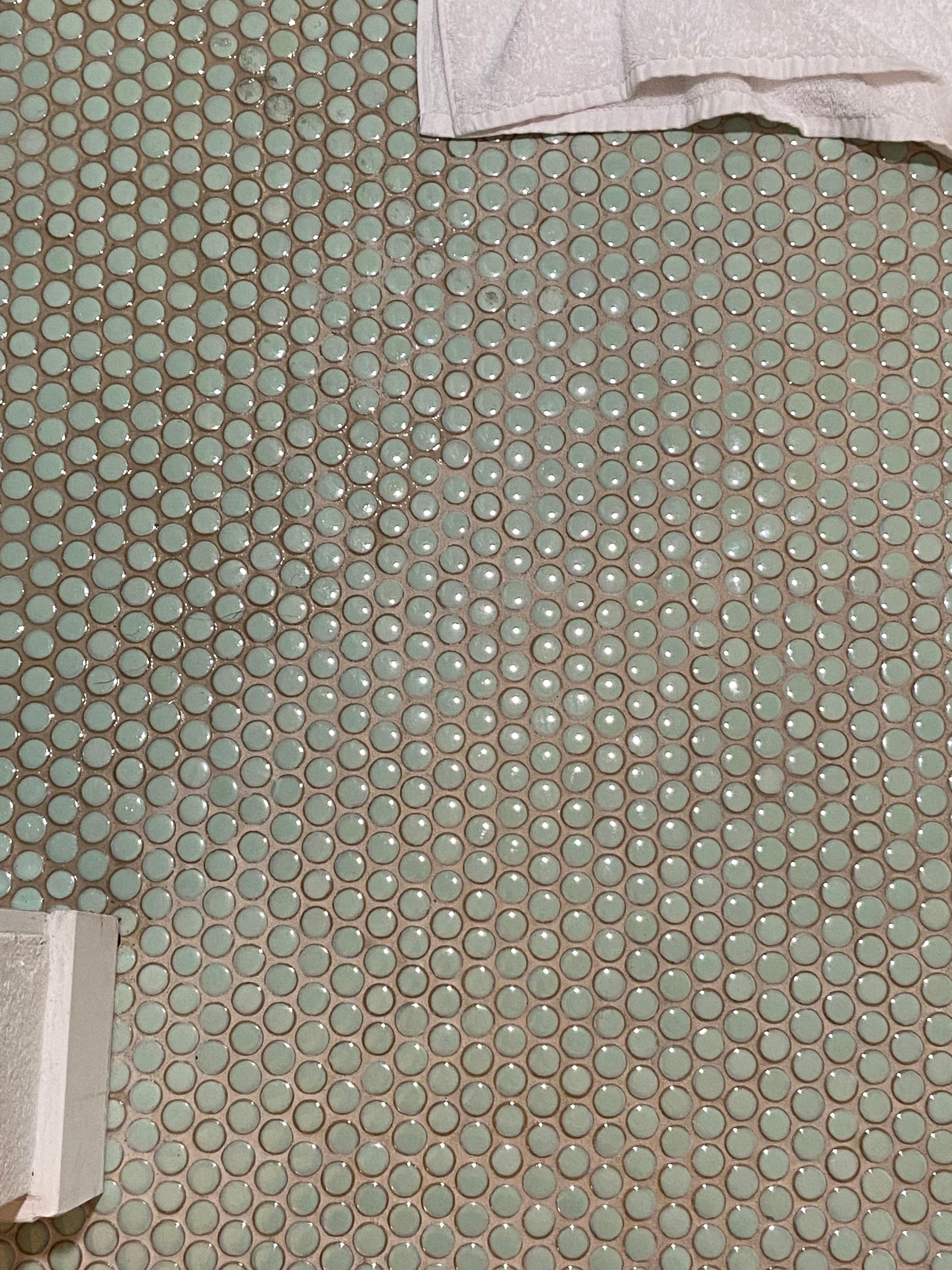 Floors were dirty.
