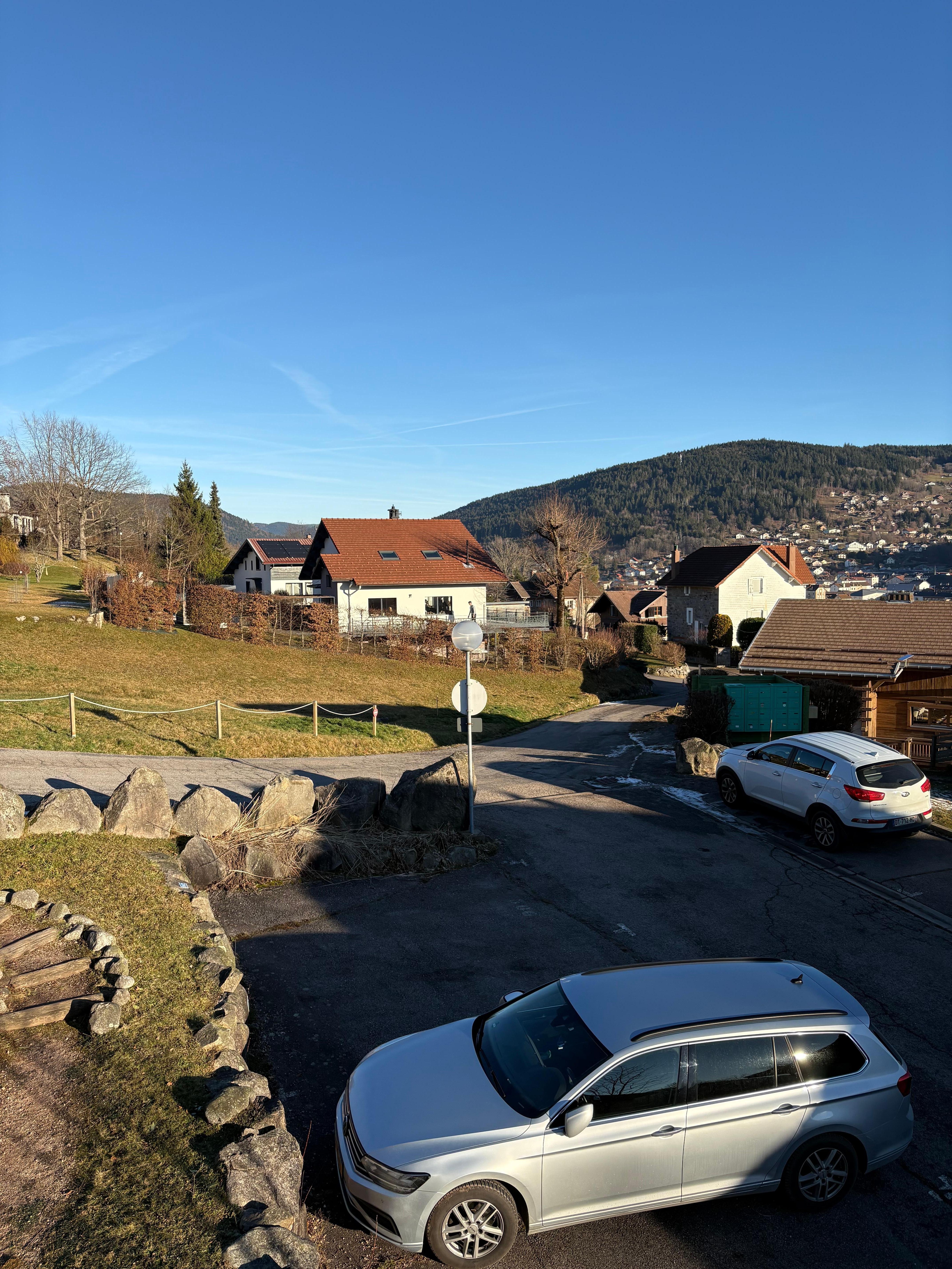 Vue de la porte d’entrée 