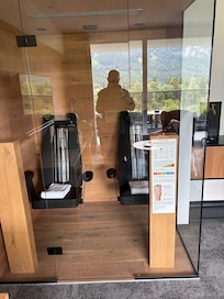 Sauna in room