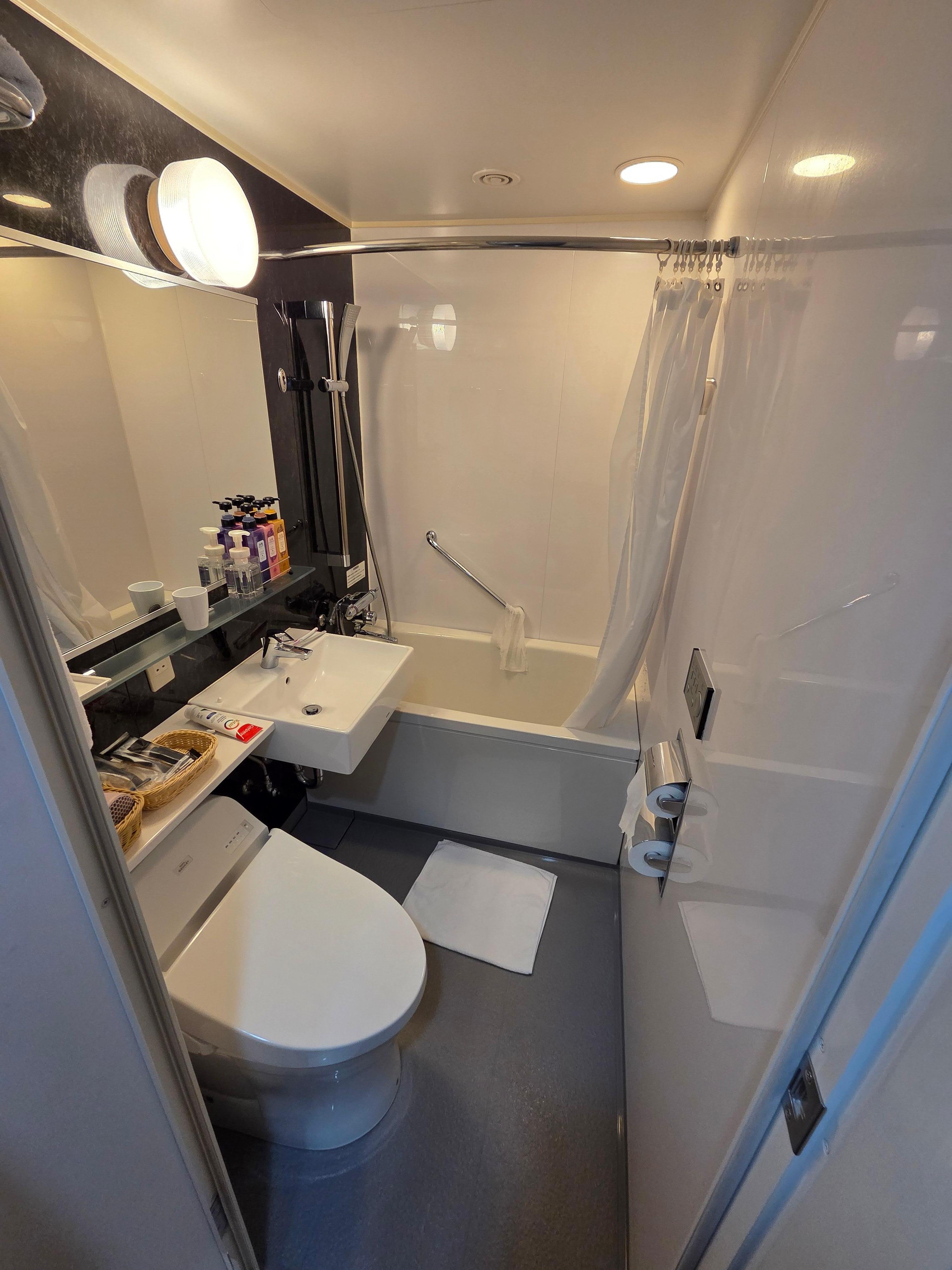 The bathroom