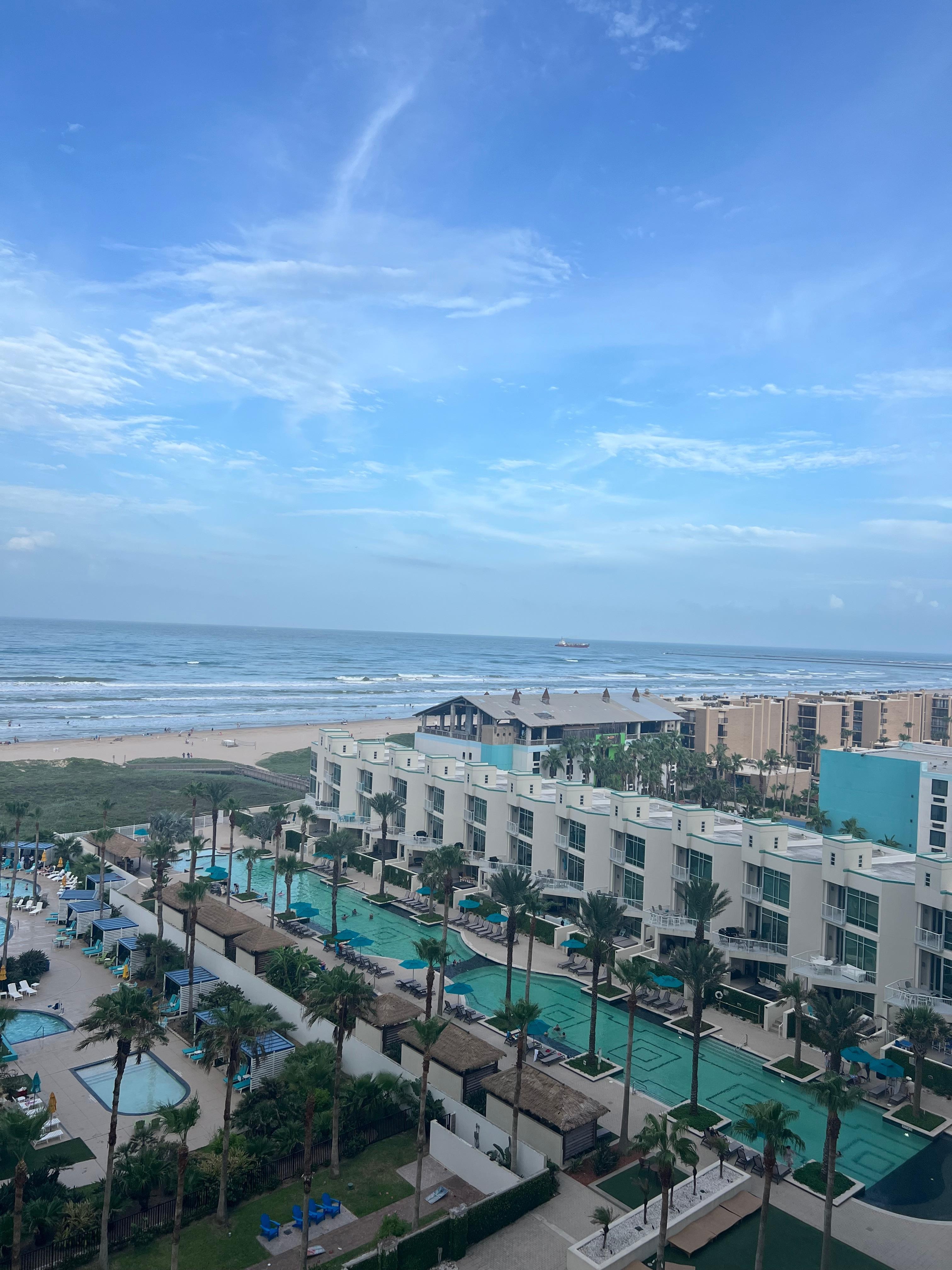 Our view from the 9th floor