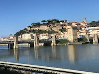 Fra parkering til hotellet