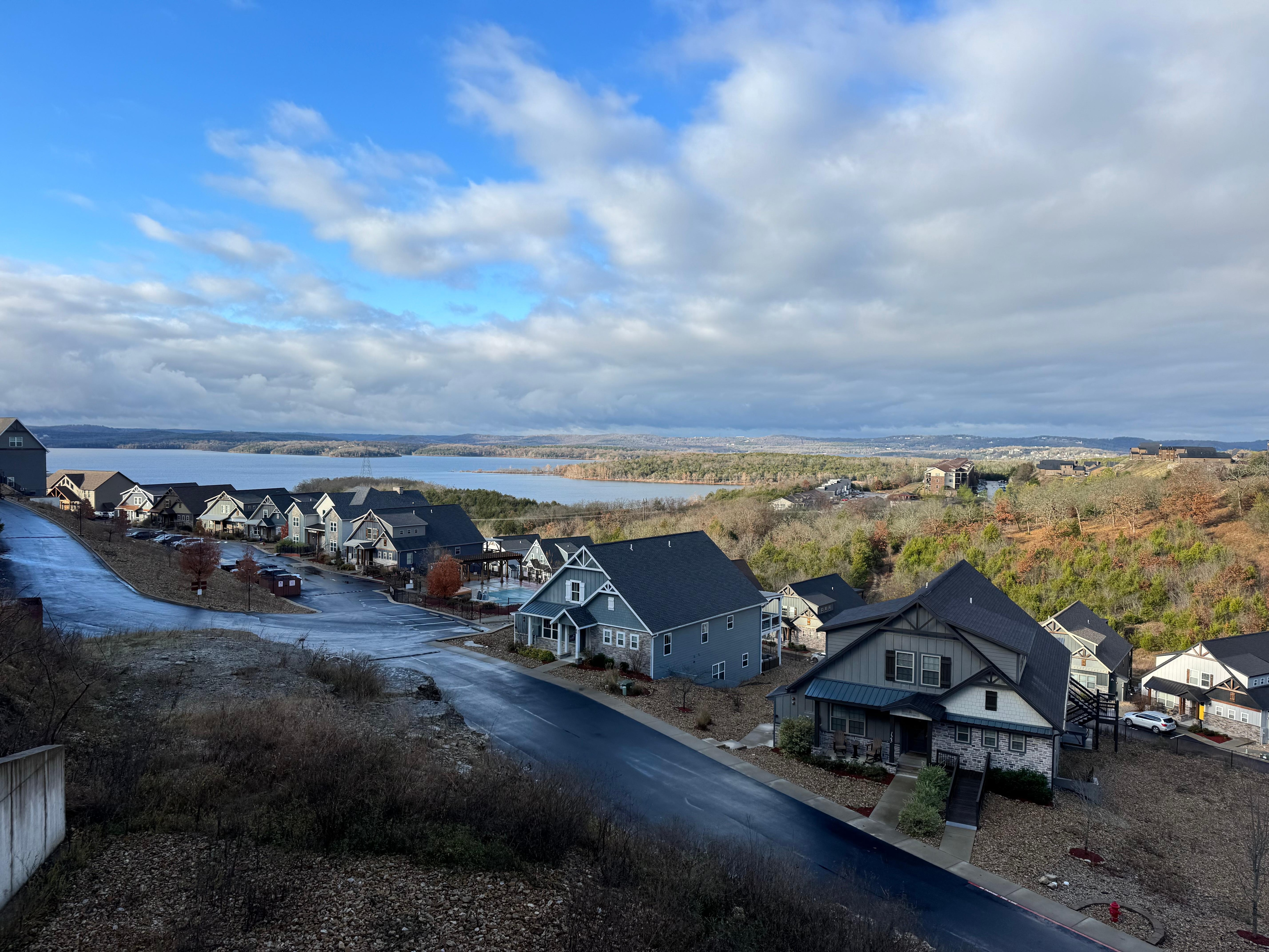 View from the balcony 