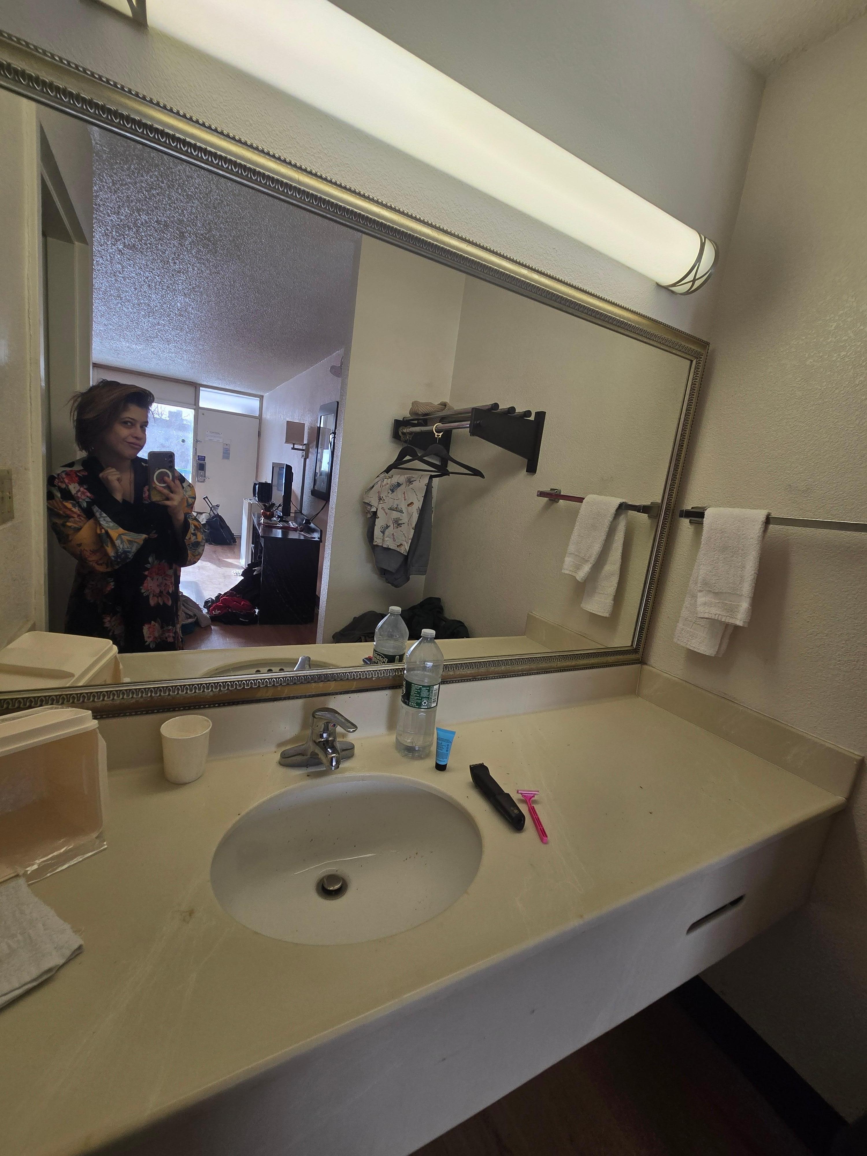 This sink space is great.