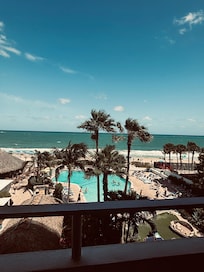 View from the balcony!