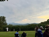 Sunset at Tanglewood