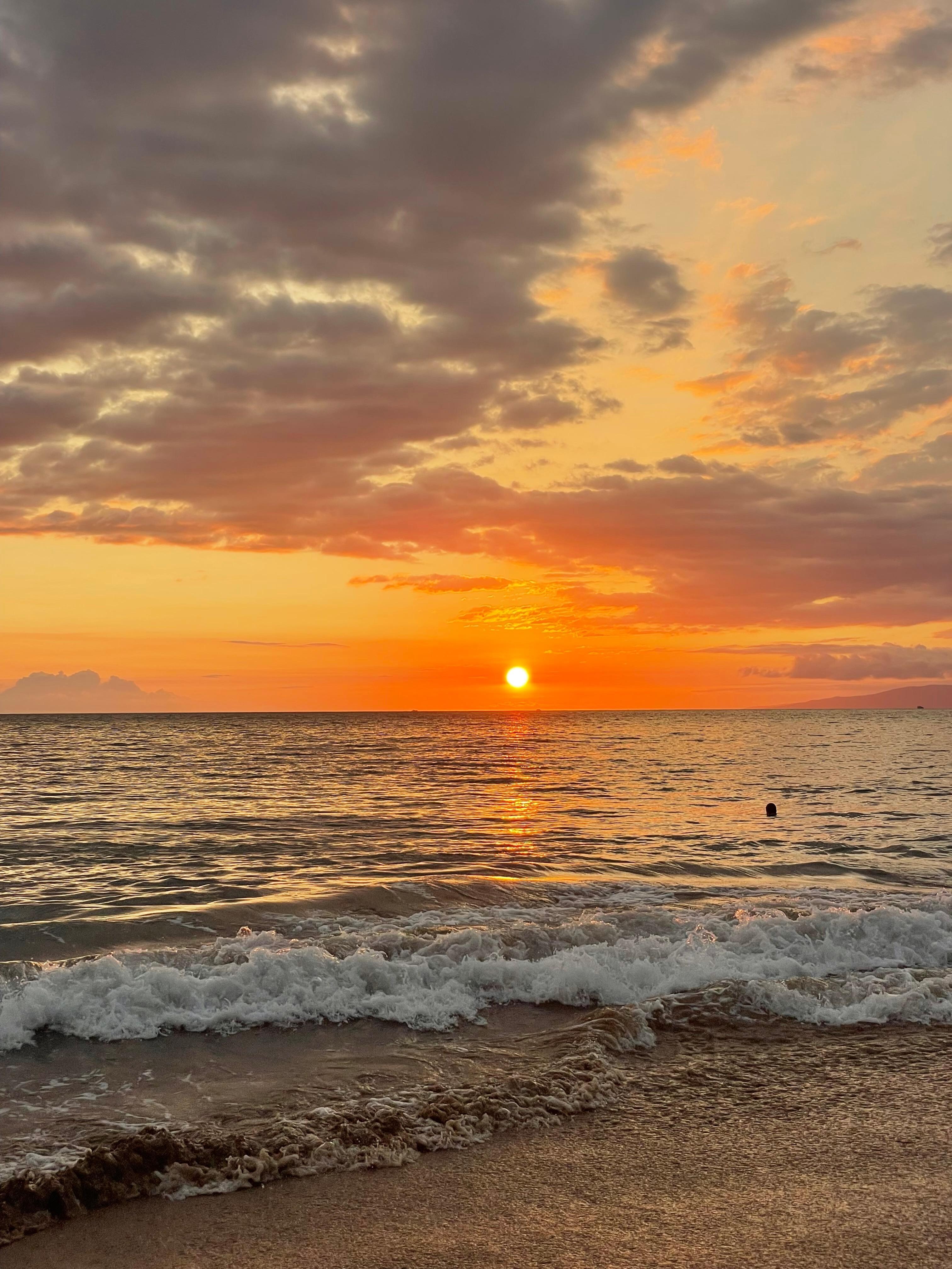 Sunset at Charley Young Beach (across the street)