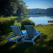An afternoon with a high-tide view!