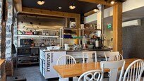 Hotel Atypik’s shared kitchen