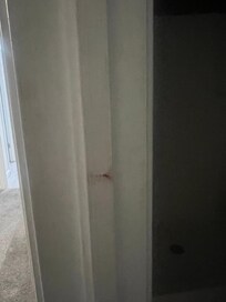 Looked like a blood stain