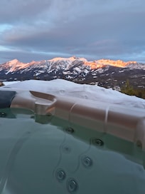 Tub views... its perfect hot against the cold... LOVED IT.. great for sore old man muscles